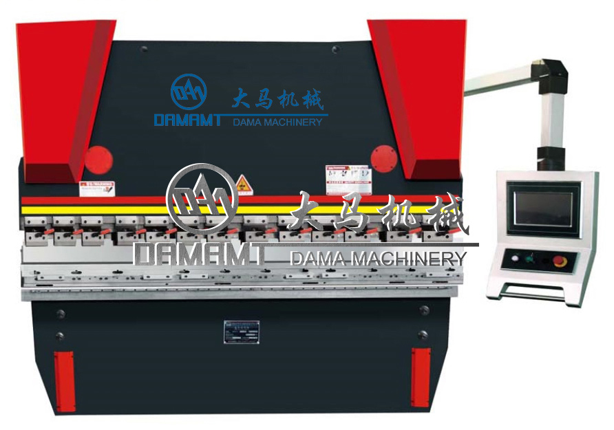 Bending machine slider synchronous layout reference torque axis forced the same